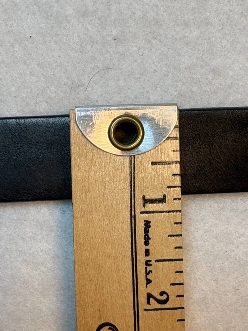 Coach Women's Black Leather Belt 6545 Silver Square Buckle Y2K Luxury Small
